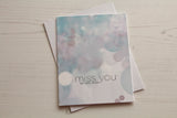 Miss You Bokeh Cards (set of 4)