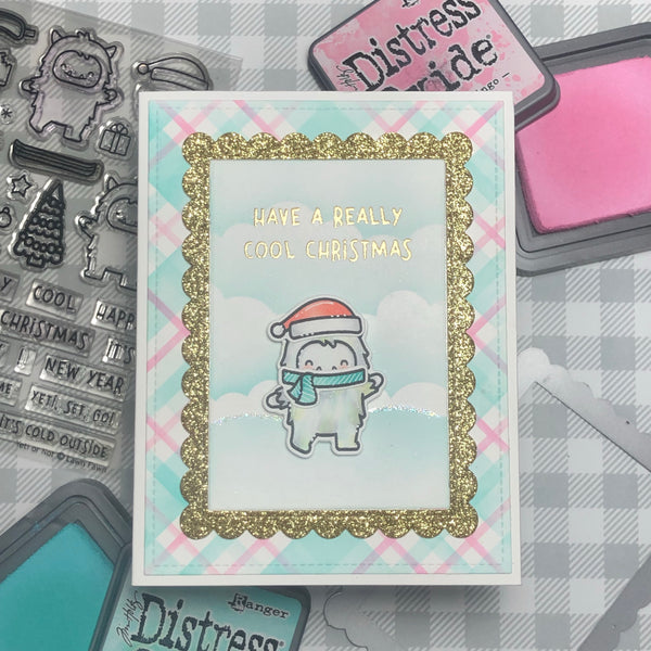Cool Yeti Christmas Card