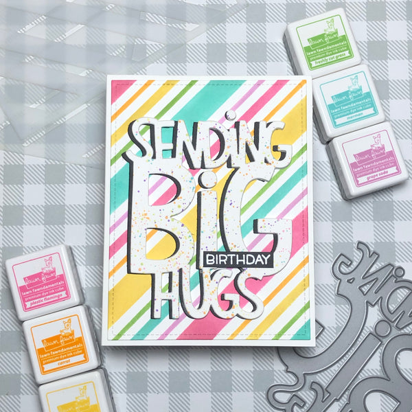 Bold Big Birthday Hugs card